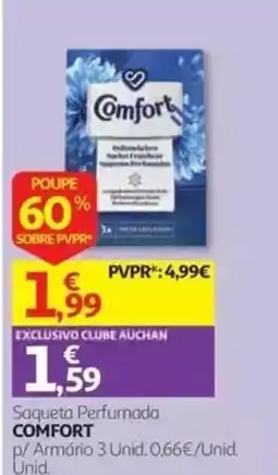 Auchan Saqueta Perfumada Comfort promoção