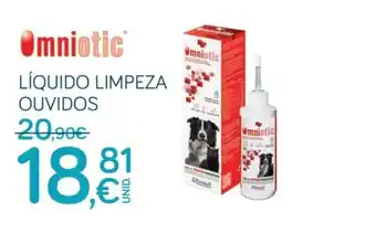 Omniotic líquido limpeza ouvidos