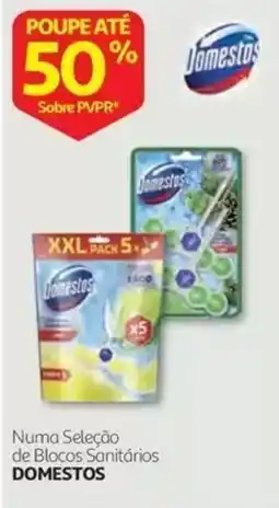 Auchan domestos blocos sanitários promoção