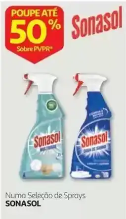 Auchan sonasol sprays promoção