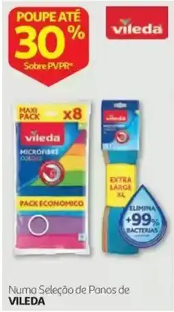 Auchan panos de vileda promoção