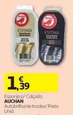 Auchan Esponja p/ Calçado Auchan promoção