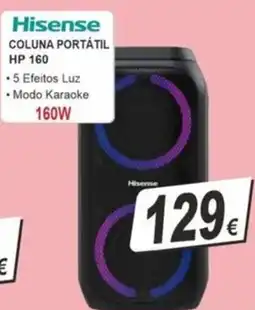 BragaJAV Hisense coluna portátil hp 160 promoção