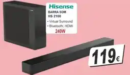 BragaJAV Hisense barra som hs 2100 promoção
