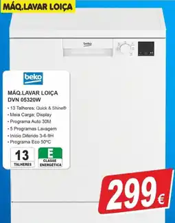 BragaJAV Máq. lavar loiça beko dvn 05320w promoção