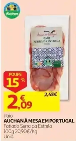 Auchan Paio auchan à mesa em portugal promoção