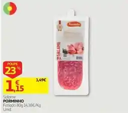 Auchan Salame porminho promoção