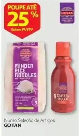 Auchan Mihden rice noodles go tan promoção