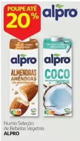 Auchan Alpro bebidas vegetais promoção