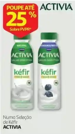 Auchan Numa Seleção de Kéfir ACTIVIA promoção
