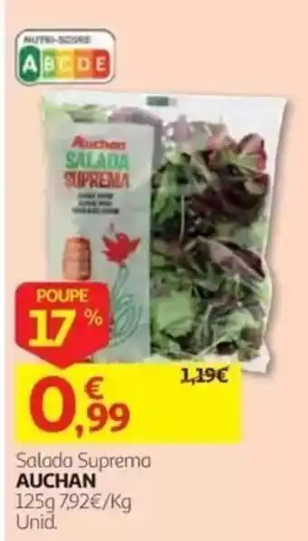 Auchan Salada Suprema Auchan promoção