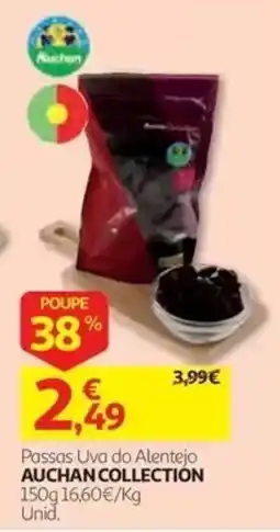 Auchan Passas Uva do Alentejo Auchan Collection promoção