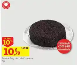 Auchan Bolo de Brigadeiro de Chocolate promoção