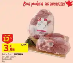Auchan Pá de Porco Auchan promoção