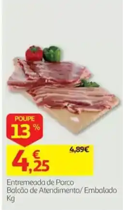 Auchan Entremeada de Porco promoção