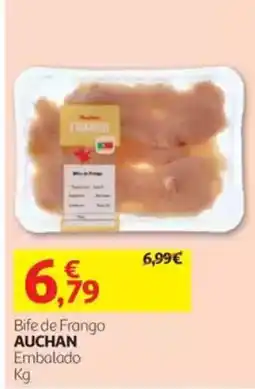 Auchan Bife de Frango Auchan promoção