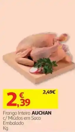 Auchan Frango Inteiro Auchan promoção