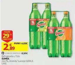 Auchan Sumol Refrigerante c/ Gás promoção