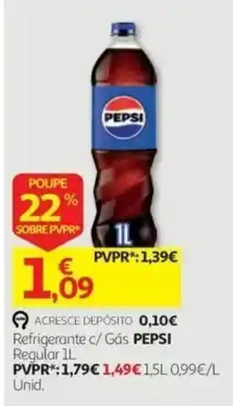 Auchan Refrigerante c/ Gás PEPSI Regular promoção