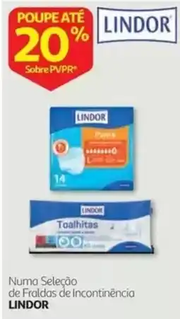 Auchan Fraldas de Incontinência Lindor promoção
