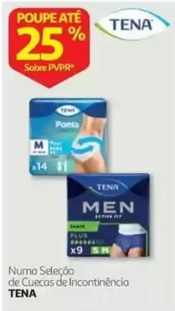 Auchan Cuecas de incontinência tena men promoção