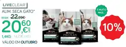 ZU Liveclear alim. seca gato promoção