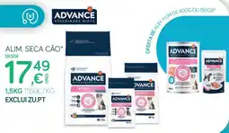 ZU Advance veterinary diets alimento seco cão promoção