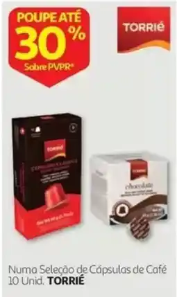 Auchan Cápsulas de Café TORRIÉ promoção