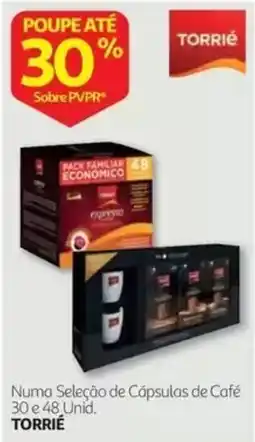 Auchan Cápsulas de Café Torrié promoção