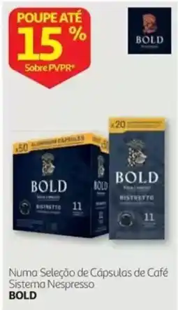 Auchan Numa Seleção de Cápsulas de Café Sistema Nespresso Bold promoção