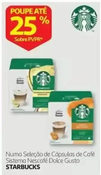 Cápsulas de Café Sistema Nescafé Dolce Gusto Starbucks