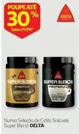 Auchan Cafés Solúveis Super Blend Delta promoção