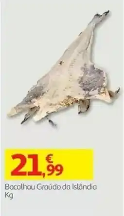 Auchan Bacalhau Graúdo da Islândia promoção