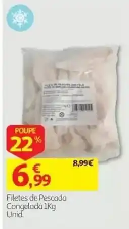 Auchan Filetes de Pescada Congelada promoção