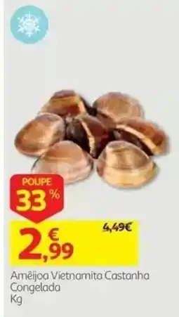 Auchan Amêijoa Vietnamita Castanha promoção