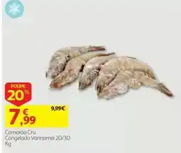 Auchan Camarão Cru Congelado Vannamei promoção