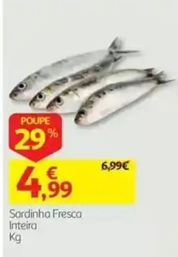 Auchan Sardinha Fresca Inteira promoção