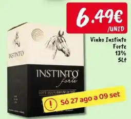 Ponto Fresco Instinto forte promoção