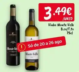 Ponto Fresco Vinho Monte Velho promoção