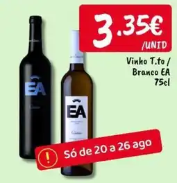 Ponto Fresco Vinho T.to / Branco EA promoção