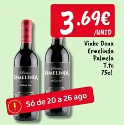 Ponto Fresco Vinho Dona Ermelinda promoção