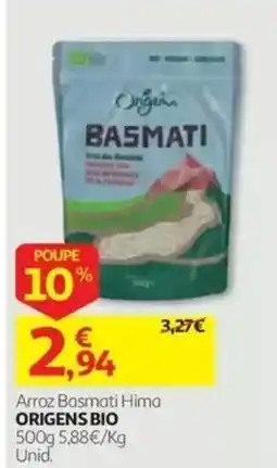 Auchan Origens Arroz Basmati Hima promoção