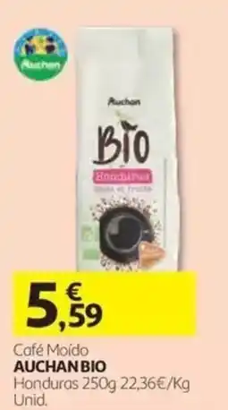Auchan Café Moido Auchan Bio promoção