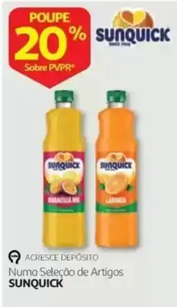 Auchan Sunquick maracujá mix promoção