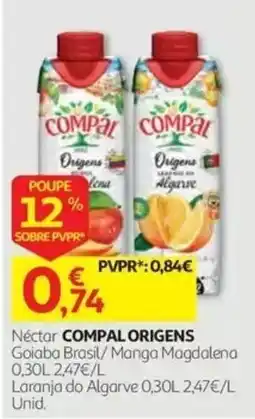 Auchan Nectar compal origens promoção