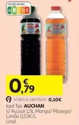 Auchan Iced Tea Auchan promoção