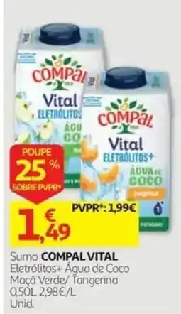 Auchan Sumo compal vital promoção
