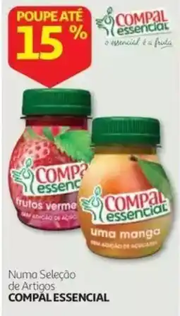 Auchan Compal essencial frutos vermelhos promoção