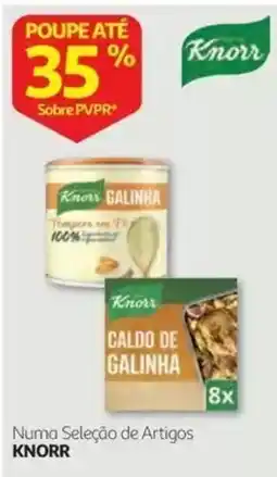 Auchan Knorr caldo de galinha promoção
