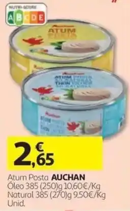 Auchan Atum Posta Auchan promoção